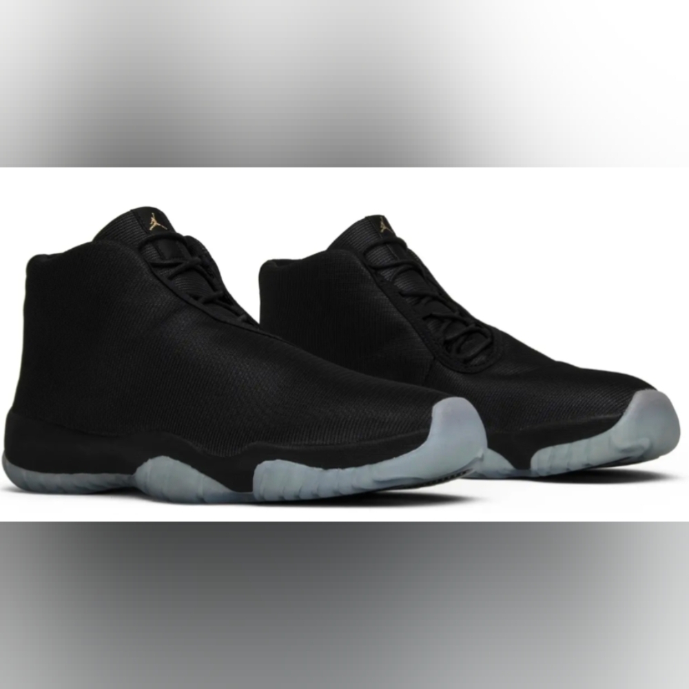 Air Jordan Future 3M Reflective Black Sneakers Size 6.5Y MSRP $145